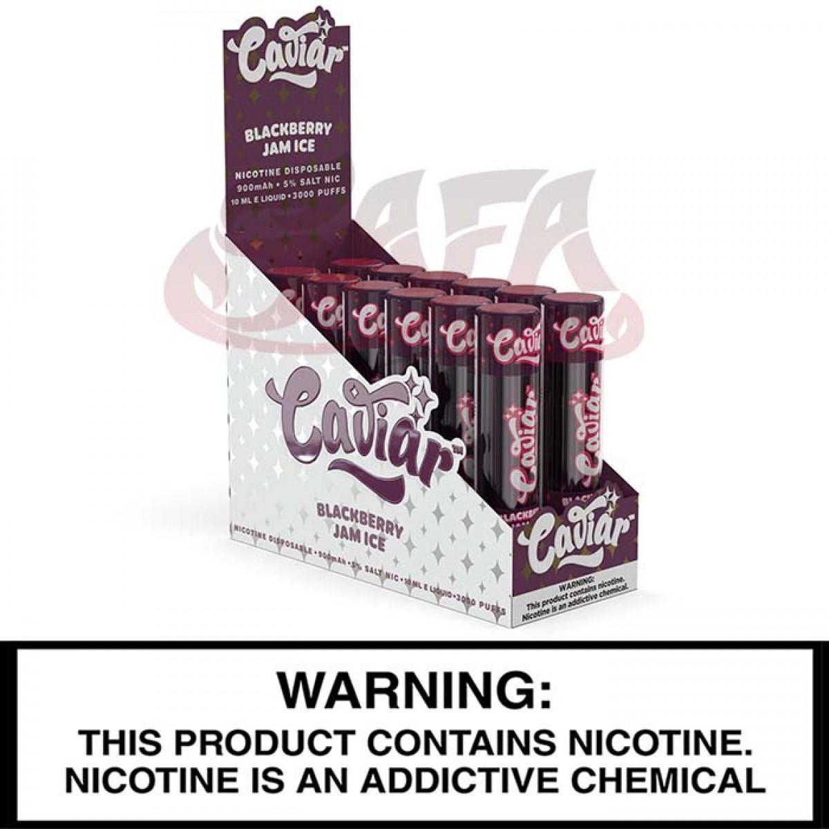 Caviar Nicotine Disposables [3000 PUFFS] 12PC